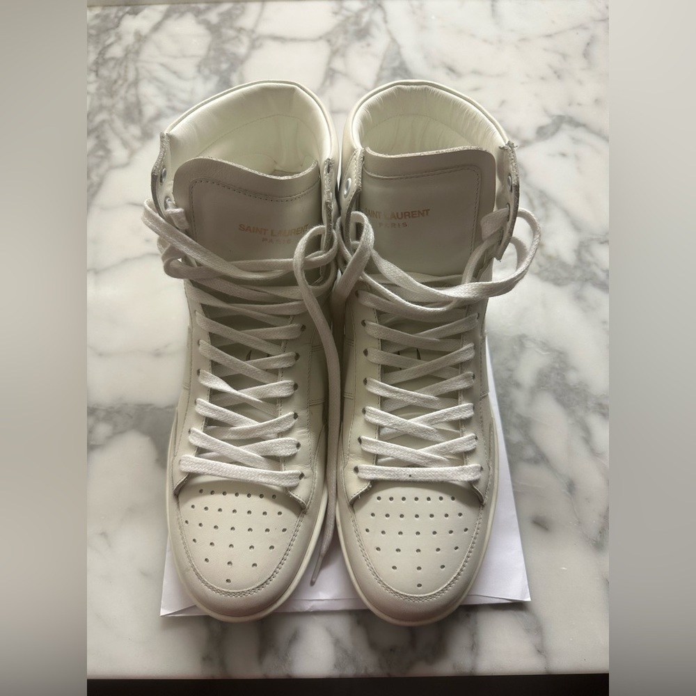 YSL HIGH TOP SNEAKERS - Picture 5 of 14